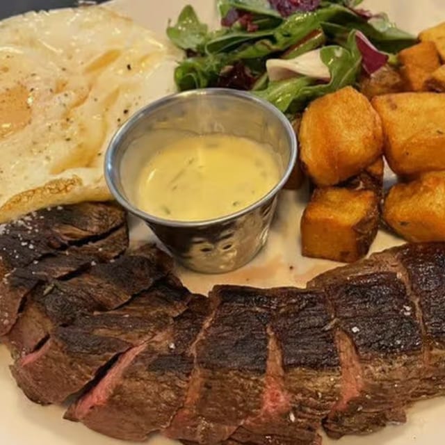 Steak & Eggs.