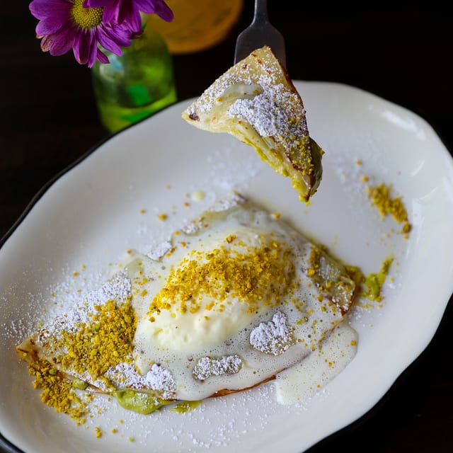 Pistache Crêpe.